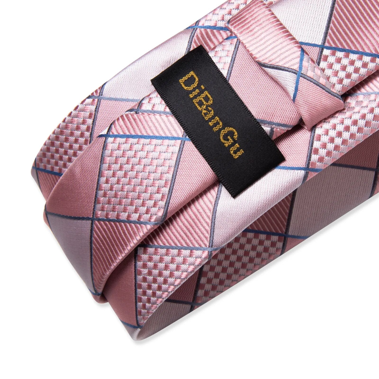 Pink Plaid Paisley Striped Solid Business Wedding Ties for Men