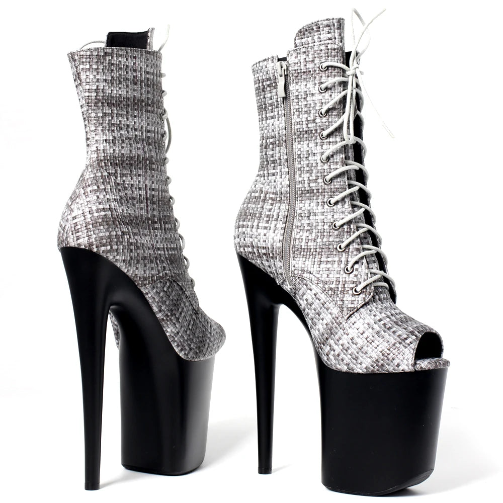 disco platform heels