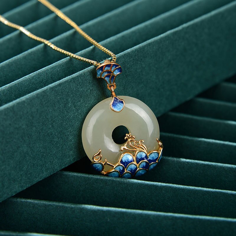 Court style ancient rhyme Hanfu necklace - Gofaer Finds store!