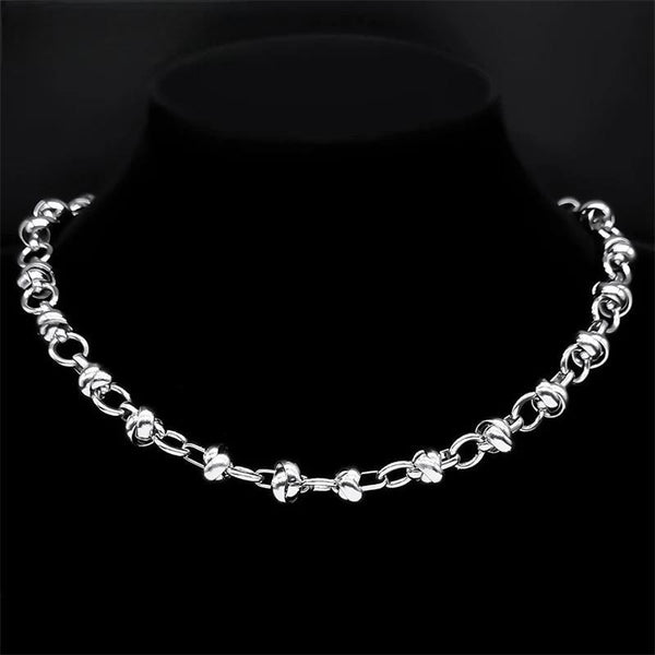 Gargantilla estética para mujer, estilo punk, hip hop, cadena de clavícula femenina.