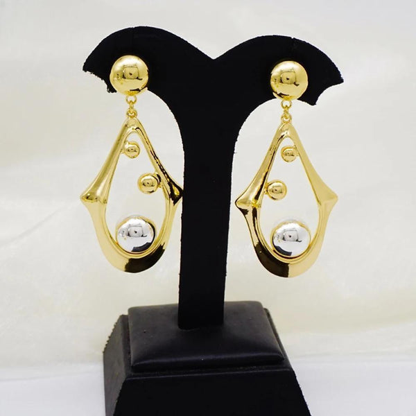 Fashion Gold Color Drop Dangle Earrings For Women Punk Style Long Drop Hanging Earings