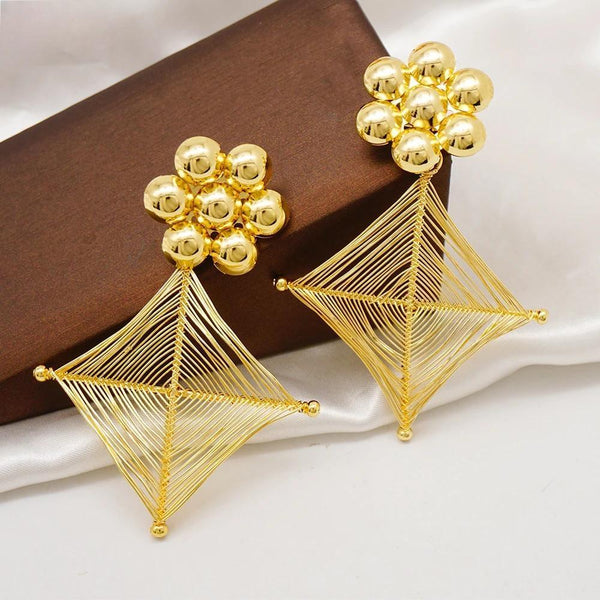 Trend Jewelry Copper Drop Earrings Grape Shape Earrings Wedding Jewelry Gift