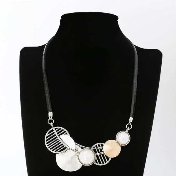 New in Vintage Gold Silver Color Collares Necklace Chains