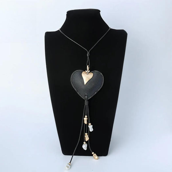 Gargantilla vintage con forma de corazón, joyería gótica para mujer