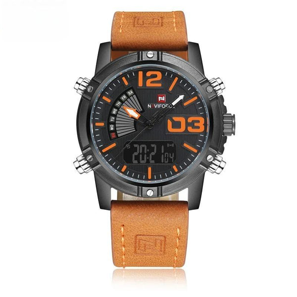 Reloj militar digital para hombre, reloj de pulsera impermeable, reloj LED de cuarzo, reloj deportivo