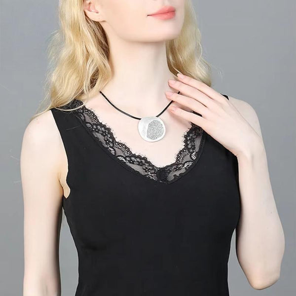 Gargantilla vintage de cuero, cadena gótica, colgantes, joyería para mujer, novedad de San Valentín