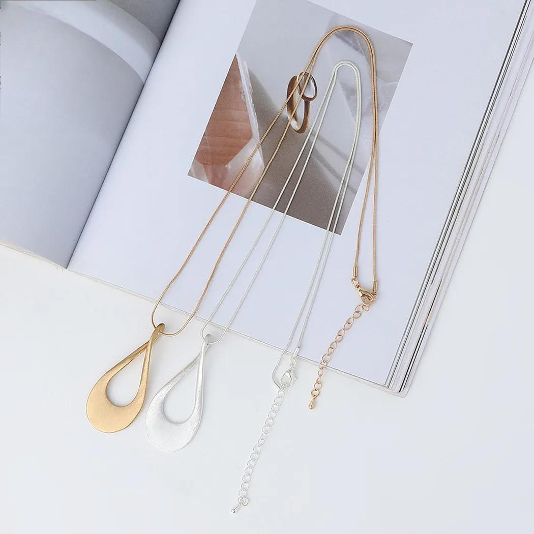 New in Kpop Fashion Pendants Necklace Goth Jewelry for Women