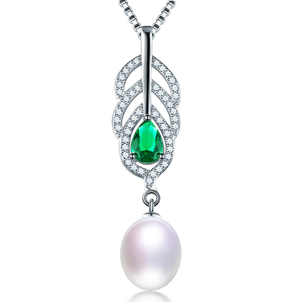 Collar de perlas de agua dulce 100 % auténticas y naturales.