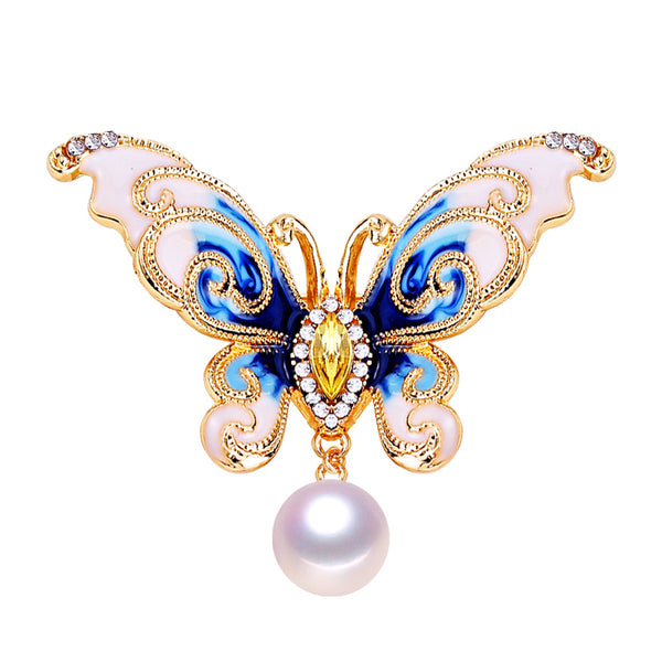High Quality Natural Freshwater Pearl Brooch