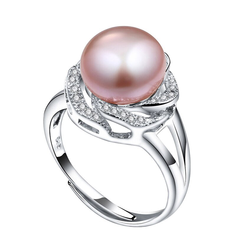 Top Quality AAAA Freshwater Pearl Ring For Women