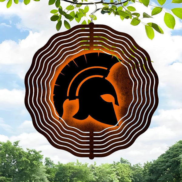 Funky Home Decor: Spartan Warrior Helmet  Wind Chimes,spartan Gift, Gift for Dad, Spartan Wall Decor Wind Chimes for Home Decor, Christmas Gift for Bedroom, Game Room, Man Cave, Party Decor,