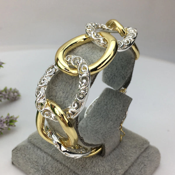 Pulsera de cadena, joyería clásica, pulseras de moda para mujer
