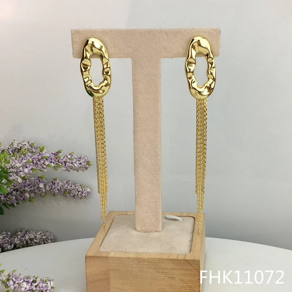 Pendientes largos, última moda, pendientes colgantes para mujer