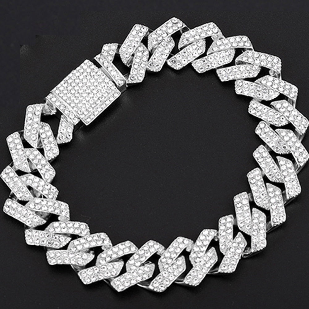 Iced Out Micro Pave Cubic Zirconia Finish Watches and bracelet