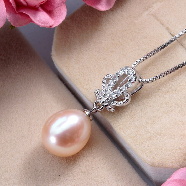Corona de moda con circonitas en plata de ley 925 para mujer