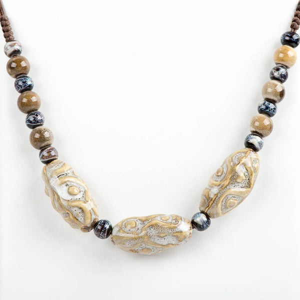 Ceramic Necklace  Female Jewelry Porcelain Necklaces & Pendant