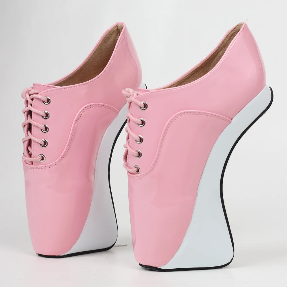 Women Ultra High Heels Fashion Sexy Pumps Elastic band Ankle Boots