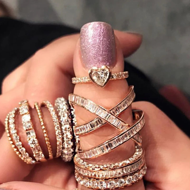 Original Design Luxury Statement Stackable Ring For Women – Gofaer ...