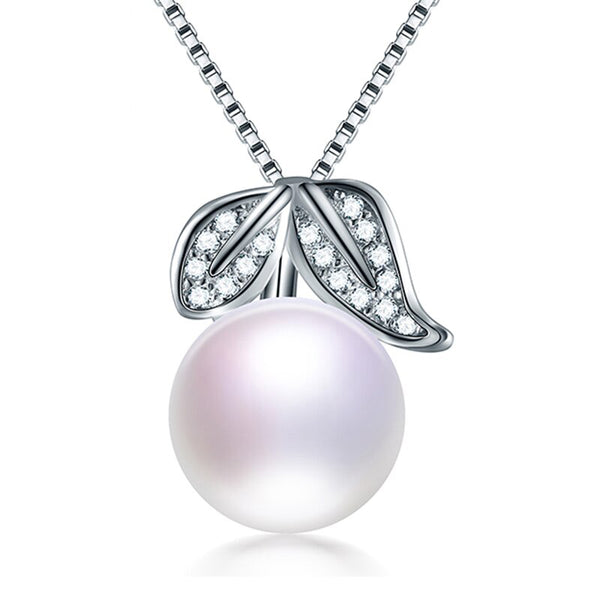 Collar de perlas de agua dulce naturales genuinas de alta calidad para mujer
