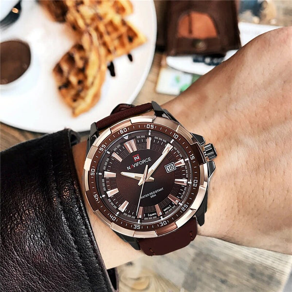 Reloj de hombre de marca de lujo superior, relojes deportivos de moda, reloj de cuarzo resistente al agua para hombre