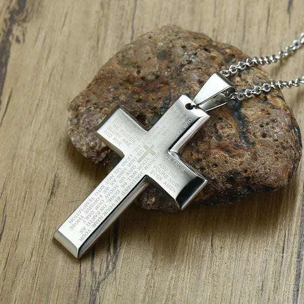 Christian Crucifix Crucifix Pendant for Men