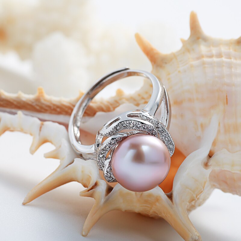 Top Quality AAAA Freshwater Pearl Ring For Women