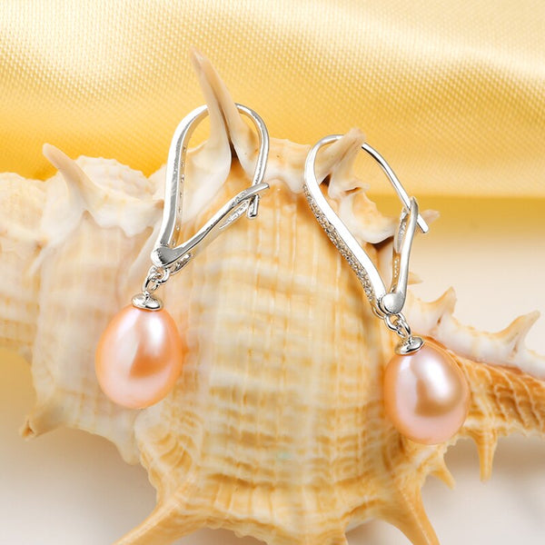 Pearl Dangle Earrings Earrings