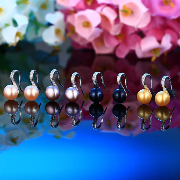 New Fine Grade AAAA Freshwater Pearl Earrings For Women