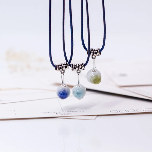 simple ceramic necklaces women's mothers gift necklace pendant
