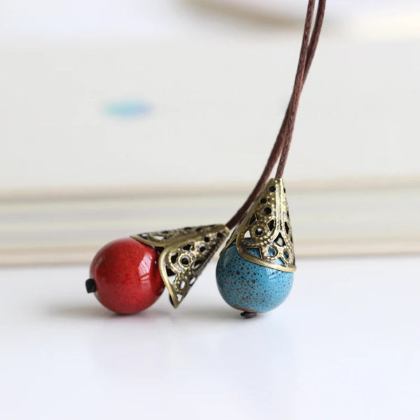Ceramics fashion necklaces & pendants jewelry  for women