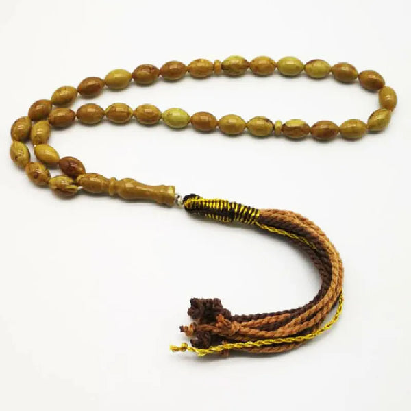 Rosario Islam Tasbih Resina Mastkhan Borlas Pulseras islámicas de algodón