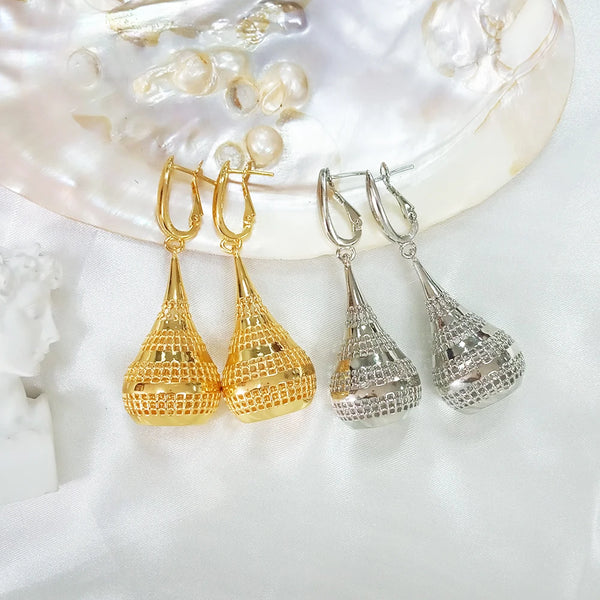 Mirafeel Big Water Drop Earrings Long Earrings For Women