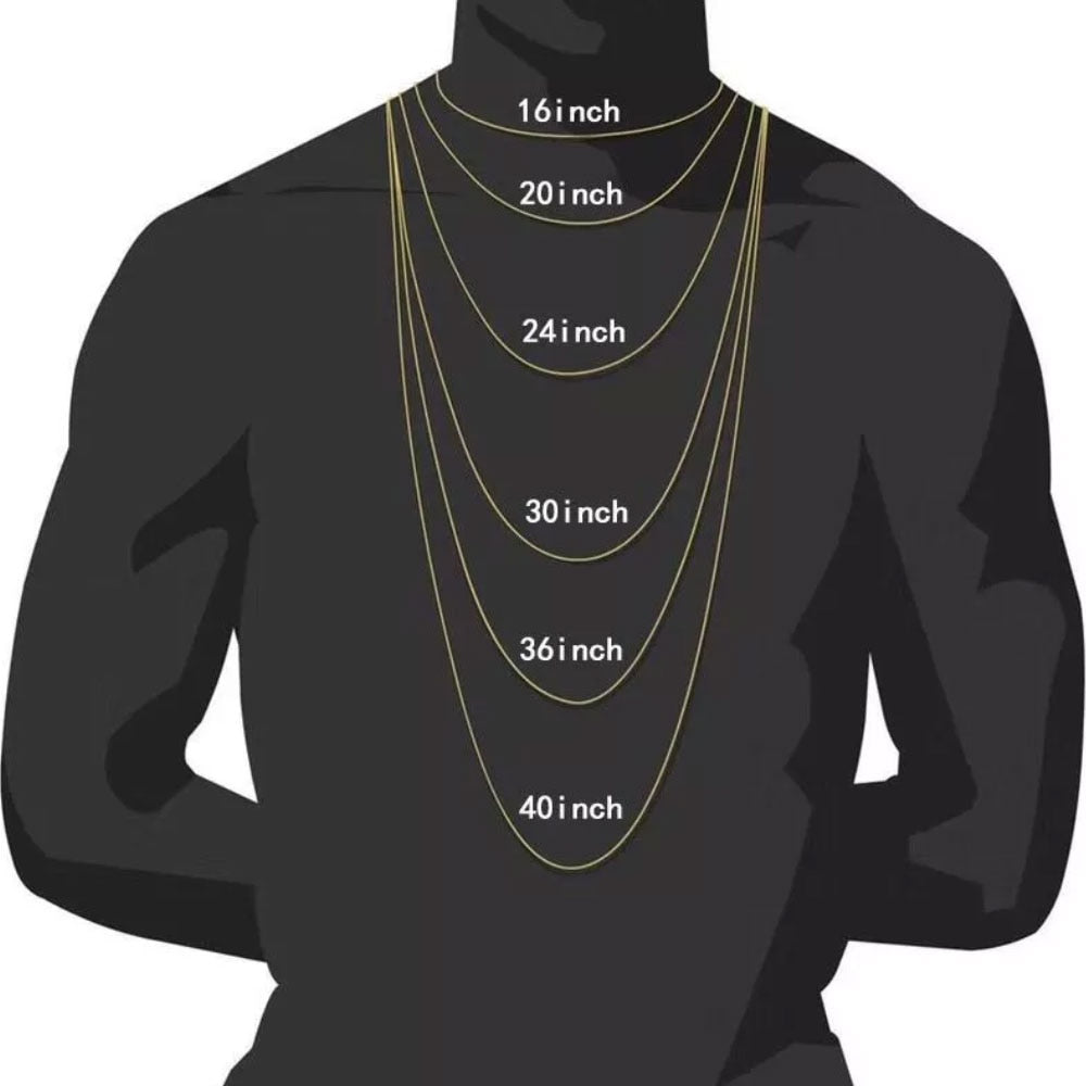 Men Women Hip Hop Cross Pendant Necklace