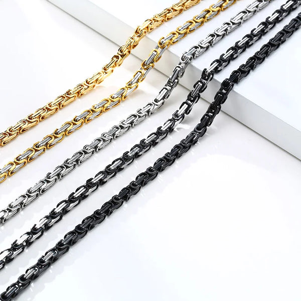 BALI BYZANTINE CHAIN NECKLACE FOR MEN
