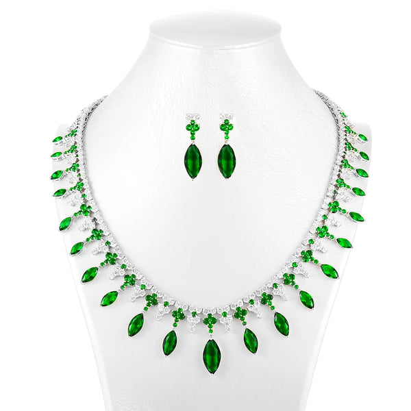 Famous Spike Fireworks Jewelry Sets For Women Wedding Necklace Earring Sets