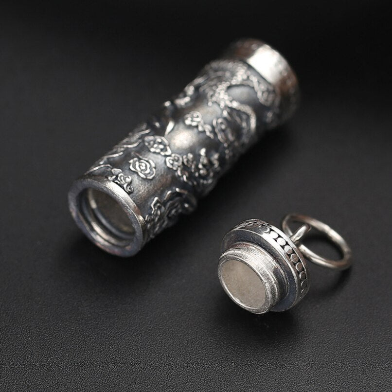 Unibabe Real silver Dragon Pendant S925 Pure Silver chinese style dragon design pendant