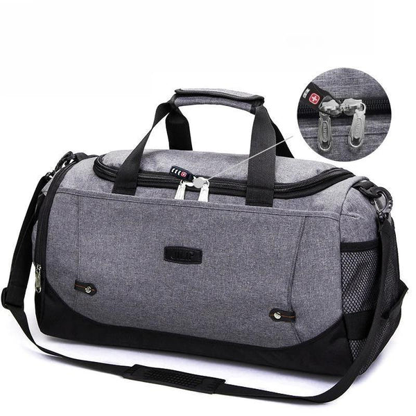 Bolsas de viaje de gran capacidad, bolsa de viaje con diseño antirrobo, bolsa de equipaje de mano
