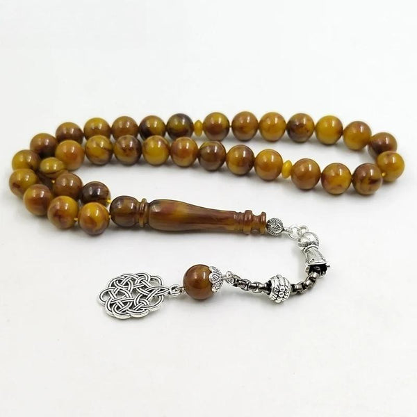 Pulsera musulmana de cuentas de resina Tasbih, accesorios turcos, cuentas de oración islámicas