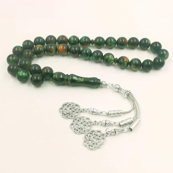 Tasbih hombres resina cuentas de oración musulmana accesorios misbaha turco trabizona Eid regalo