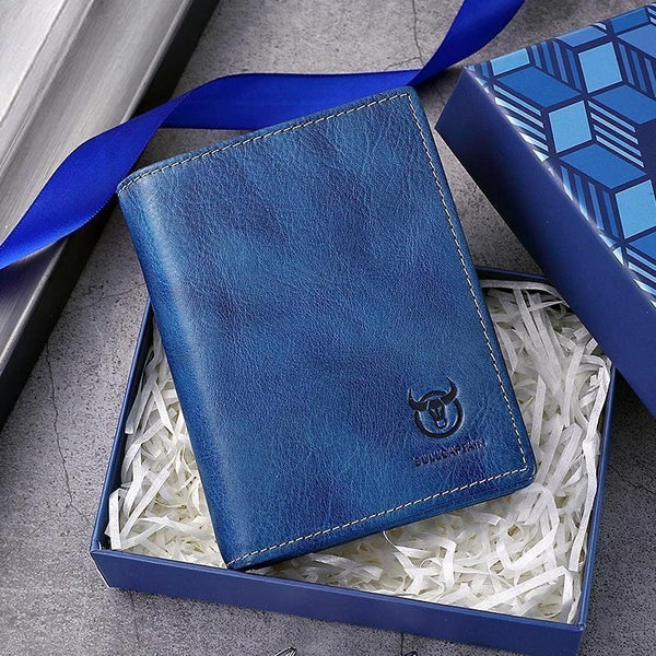 Nueva cartera de cuero para hombre Cartera de cuero para hombre de alta calidad