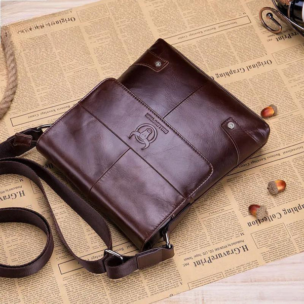 Bolso de hombre Bolso bandolera de cuero Bolso bandolera de cuero para hombre