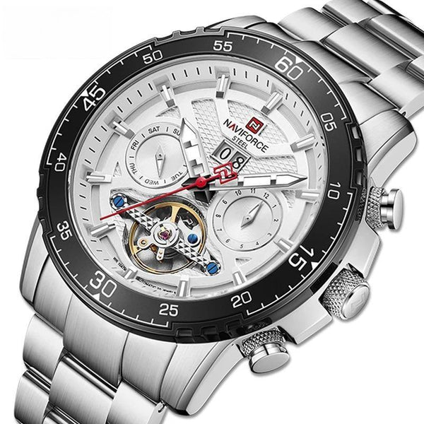 Relojes mecánicos automáticos con fecha para hombre