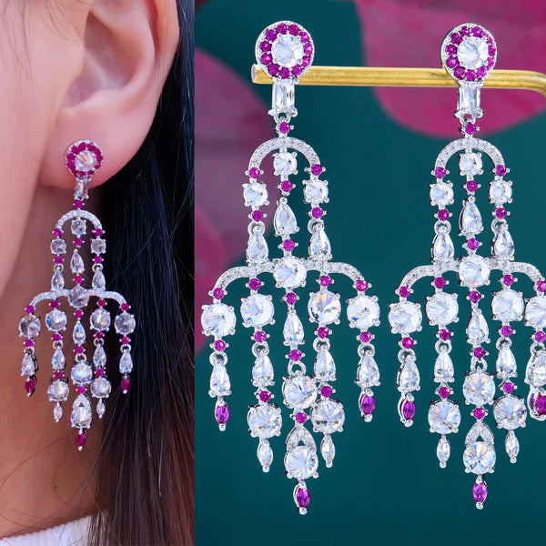 New Trendy Original Long Drop Pendant Earrings for Women Girl