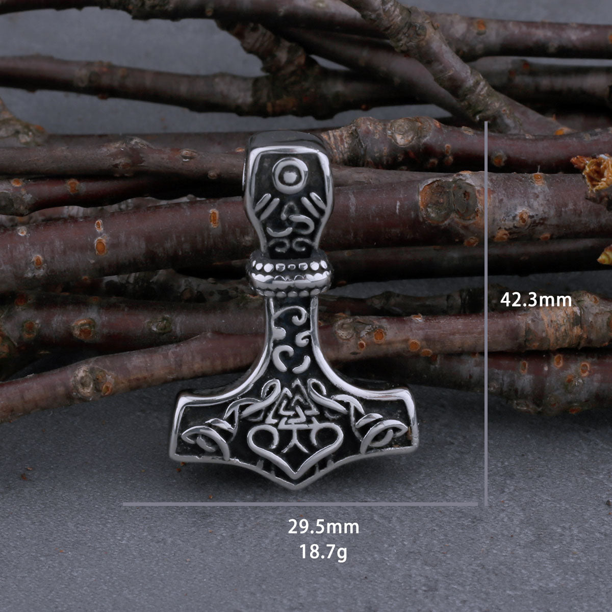 Viking Thor's Hammer of Thor Mjolnir Necklace Men's – Gofaer Finds store!