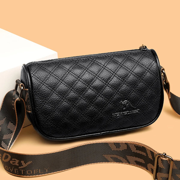 Women's Genuine Leather Bag High Quality Soft Cow Leather Shoulder Crossbody Bags