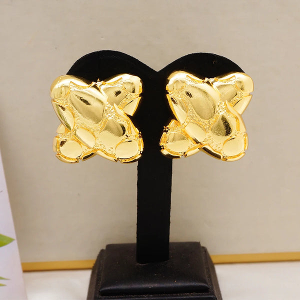 Fashion Big Gold Color Earrings Stud Big Pendant Dangle Drop Earrings