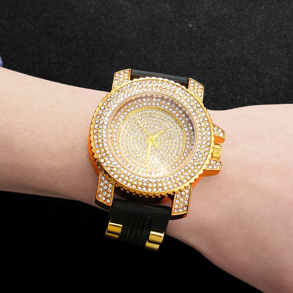 Men Hip Hop Luxury  Mens Watches