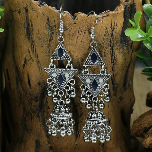 Pendientes colgantes vintage bohemios para mujer
