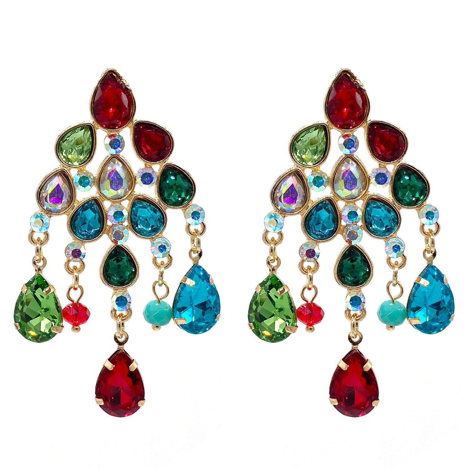 Many Colors High Quality Trend Fashion Women Oorbellen Crystal Drop Earrings