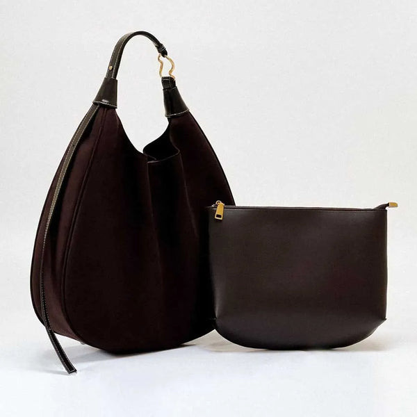 Autumn New Suede Leather Woman Handbag